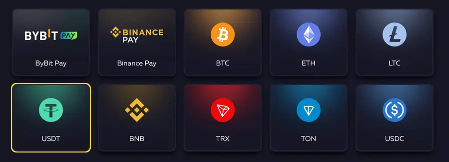 Вавада пополнение